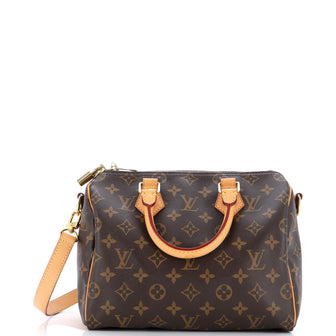Louis Vuitton Speedy Bandouliere Bag Monogram Canvas 25