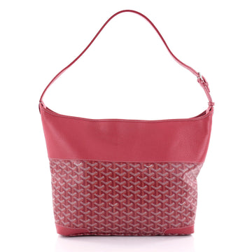Goyard Grenadine Handbag Coated Canvas with Leather Red 2413601