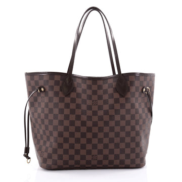 Louis Vuitton Neverfull NM Tote Damier MM Brown 2414001