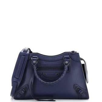 Balenciaga Neo Classic City Bag Leather Small Blue 2414253 Balenciaga Neo Classic City Bag Leather Small Blue 2414253