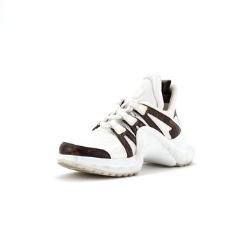 Louis Vuitton Women's LV Archlight Sneakers Mesh and Monogram Coated Canvas