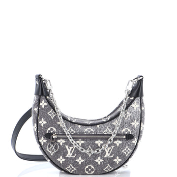 Louis Vuitton Loop Handbag Monogram Jacquard Denim