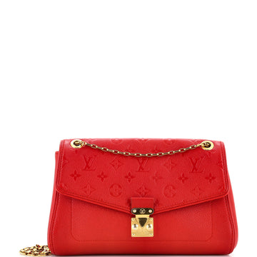 Louis Vuitton Saint Germain Handbag Monogram Empreinte Leather MM