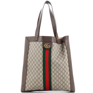 Gucci Ophidia Soft Open Tote GG Coated Canvas Large