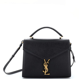 Saint Laurent Cassandra Top Handle Bag Leather Medium