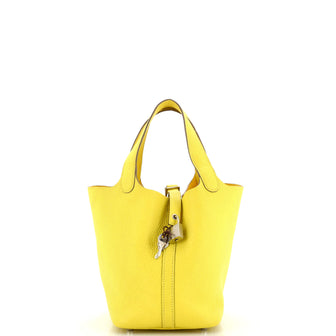 Hermes Picotin Lock Bag Clemence PM