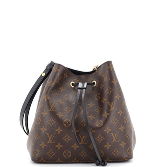 Louis Vuitton Monogram Noe MM Bucket Bag - Brown Bucket Bags