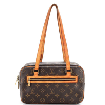 Louis Vuitton Cite Handbag Monogram Canvas MM