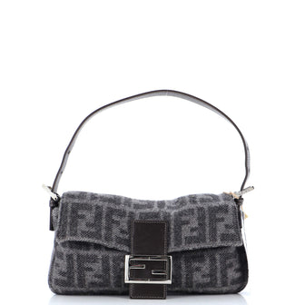 Fendi Baguette Bag Zucca Wool