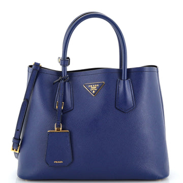 Prada Cuir Double Tote Saffiano Leather Medium