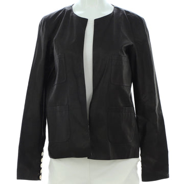 Chanel Women's Paris-Dubai Four Pocket Collarless Jacket Leather