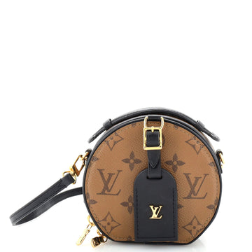 Louis Vuitton Mini Boite Chapeau Bag Reverse Monogram Canvas