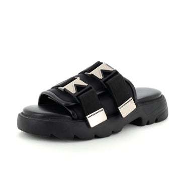 Bottega Veneta Men's Flash Bomber Slide Sandal Leather