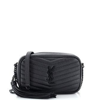Saint Laurent Lou Camera Bag Matelasse Chevron Leather Mini