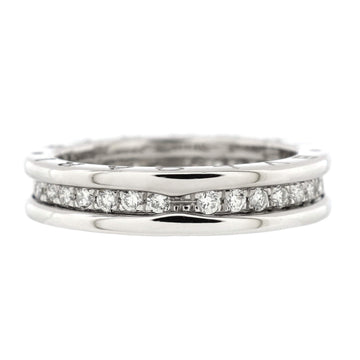 Bvlgari B.Zero1 One Band Ring 18K White Gold and Diamonds