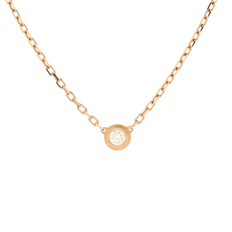 Cartier Cartier D'Amour Pendant Necklace 18K Rose Gold with Diamond Small