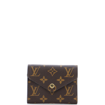 Louis Vuitton Brown Victorine Monogram Canvas Wallet