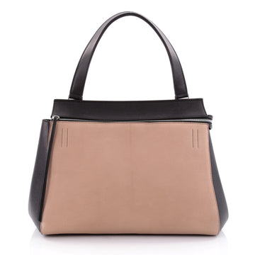 Celine Edge Bag Leather Large Black 2418501