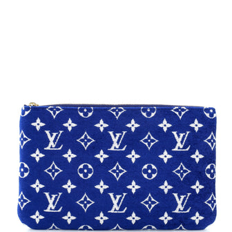 Louis Vuitton Neverfull Pochette LV Match Monogram Jacquard Velvet Large