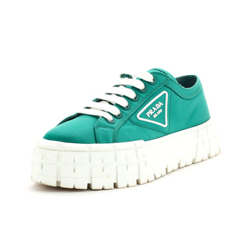 Prada Women's Double Wheel Platform Sneakers Nylon