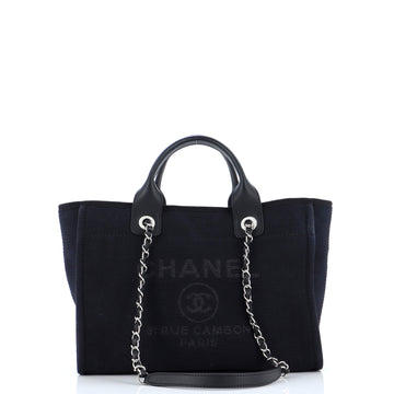 Chanel Deauville NM Tote Mixed Fibers Small