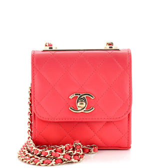 Chanel Trendy CC Clutch with Chain Quilted Lambskin Small