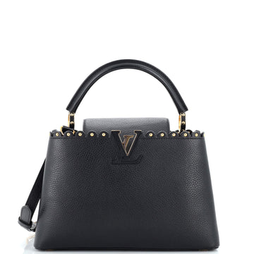 Louis Vuitton Capucines Bag Leather with Embellished Detail PM