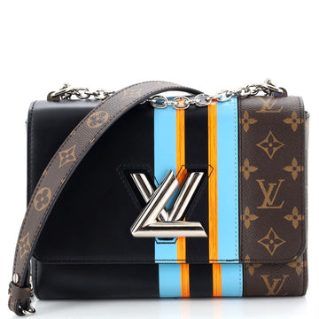 Louis Vuitton Twist Handbag Limited Edition Monogram Canvas and Leather MM