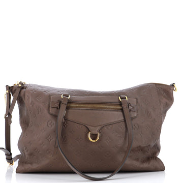 Louis Vuitton Lumineuse Handbag Monogram Empreinte Leather GM