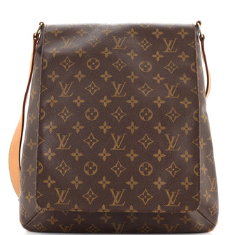 Louis Vuitton Musette Salsa Handbag Monogram Canvas GM