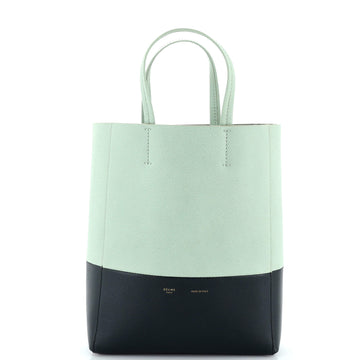 Celine Vertical Bi-Cabas Tote Grained Calfskin Small
