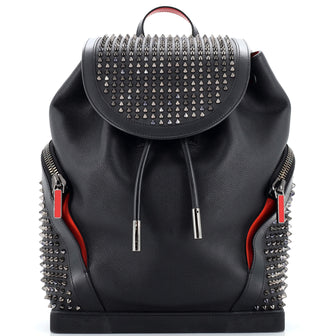 Christian Louboutin Explorafunk Backpack Spiked Leather