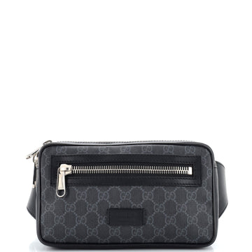 Gucci Soft Zip Belt Bag GG Coated Canvas Small