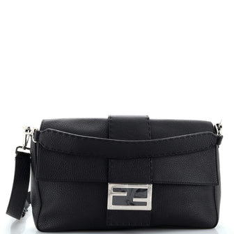 Fendi Baguette Convertible Belt Bag Leather Large