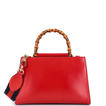 Gucci Nymphaea Top Handle Bag Leather Small