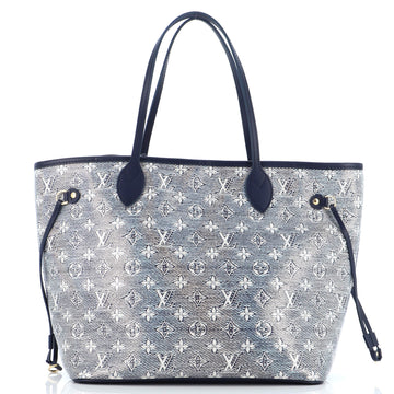 Louis Vuitton Neverfull NM Tote Monoglam Jacquard Canvas MM