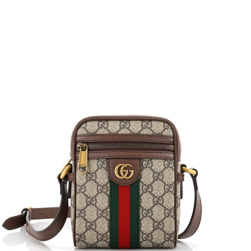 Gucci Ophidia Messenger Bag GG Coated Canvas Mini