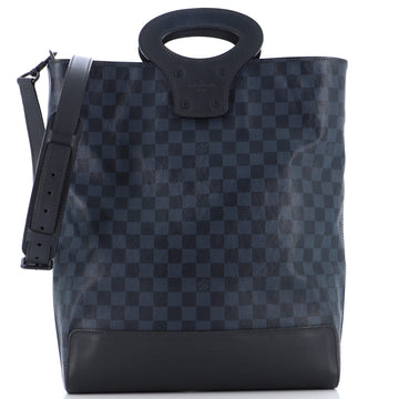 Louis Vuitton North South Tote Damier Cobalt