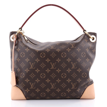 Louis Vuitton Berri Handbag Monogram Canvas PM Brown 2420601