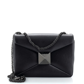 Valentino Garavani One Stud Chain Flap Bag Leather Small