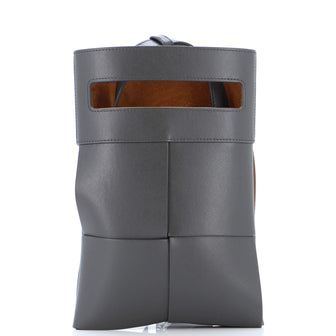 Bottega Veneta Cut Out Crossbody Bag Maxi Intrecciato Leather