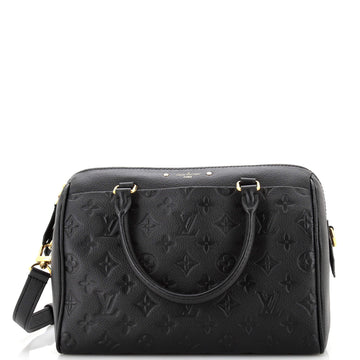 Louis Vuitton Speedy Bandouliere NM Bag Monogram Empreinte Leather 25
