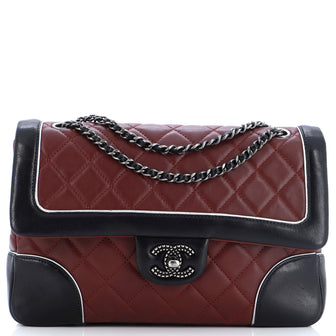 Chanel Paris-Salzburg Tyrolean Flap Bag Quilted Lambskin Medium