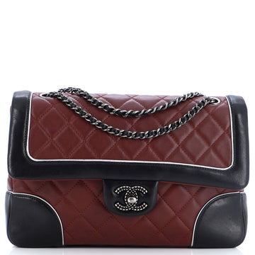 Chanel Paris-Salzburg Tyrolean Flap Bag Quilted Lambskin Medium