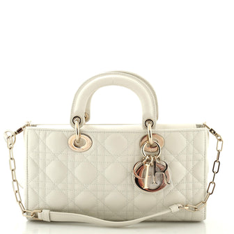 Christian Dior Lady D-Joy Bag Cannage Quilt Lambskin Medium