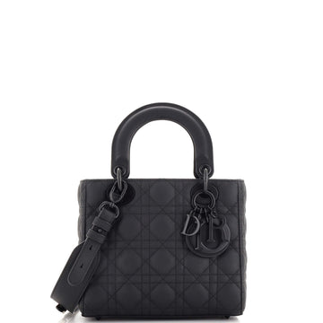 Christian Dior Ultra Matte My ABCDior Lady Dior Bag Cannage Quilt Calfskin