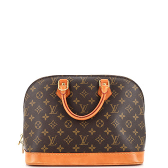 Louis Vuitton Vintage Alma Handbag Monogram Canvas PM