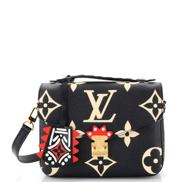 Louis Vuitton Pochette Metis Limited Edition Crafty Monogram Empreinte Giant