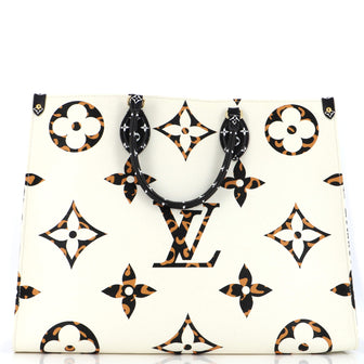 Louis Vuitton OnTheGo Tote Limited Edition Jungle Monogram Giant GM