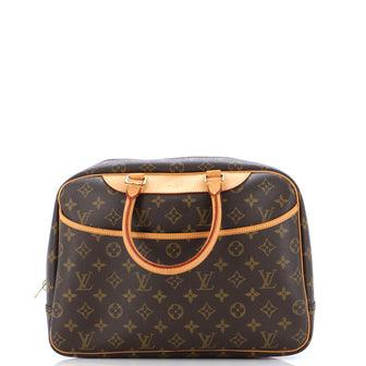 Louis Vuitton Deauville Handbag Monogram Canvas